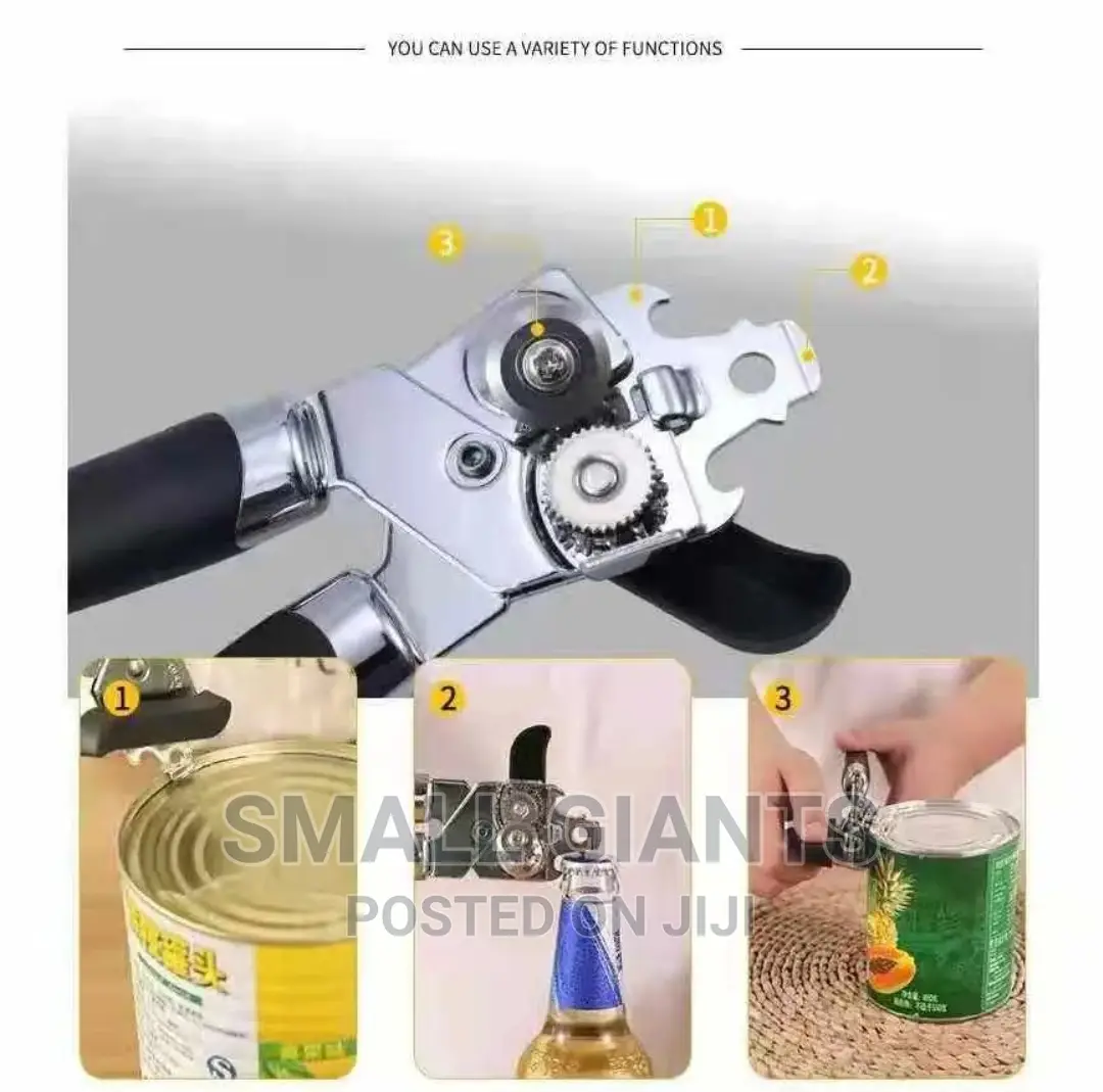 3 in 1 Stainless Steel Can Opener