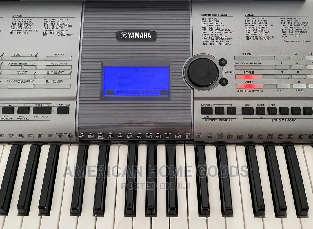 Original Yamaha YPT-400 Electric Keyboard, 61 Keys, USB