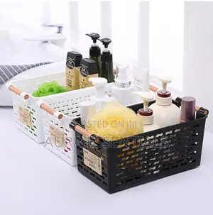 Portable Plastic Weave Basket