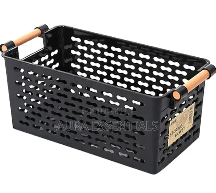 Portable Plastic Weave Basket