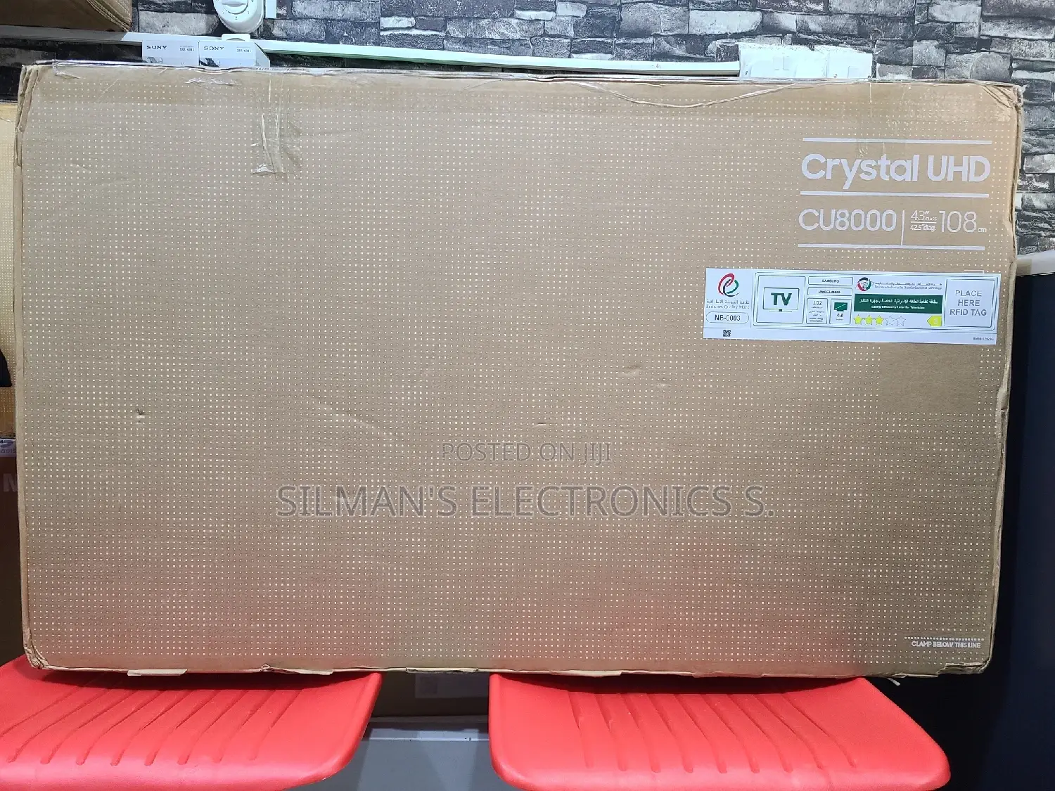 Samsung 43" Cu8000 Crystal Uhd TV 2023 Model