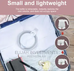 Sokany 0.6L Portable Expandable Collapsible Travel Kettle