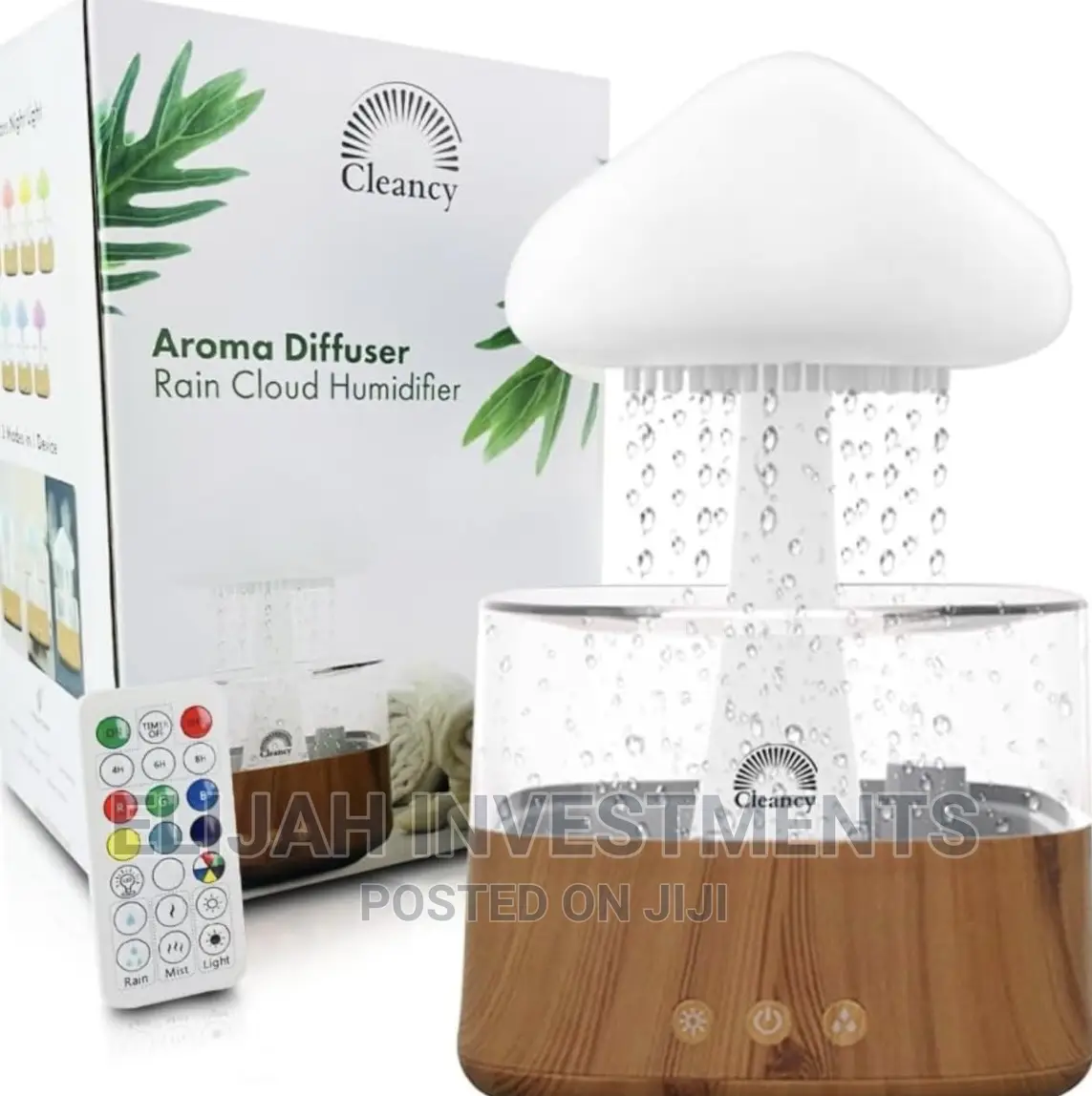 4in1 Mushroom Humidifier/ Raindrop Humidifier
