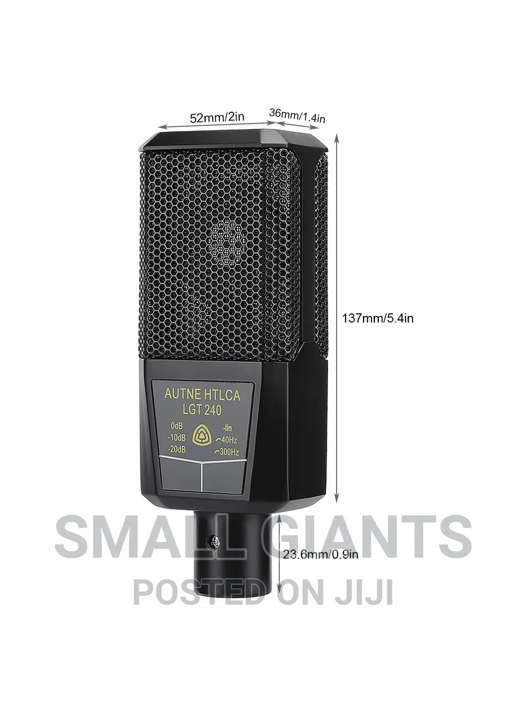 LGT 240 Professional Large Diaphragms Condenser Microphone
