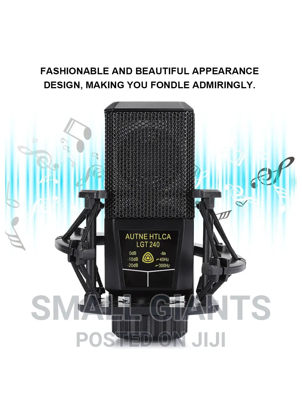 LGT 240 Professional Large Diaphragms Condenser Microphone