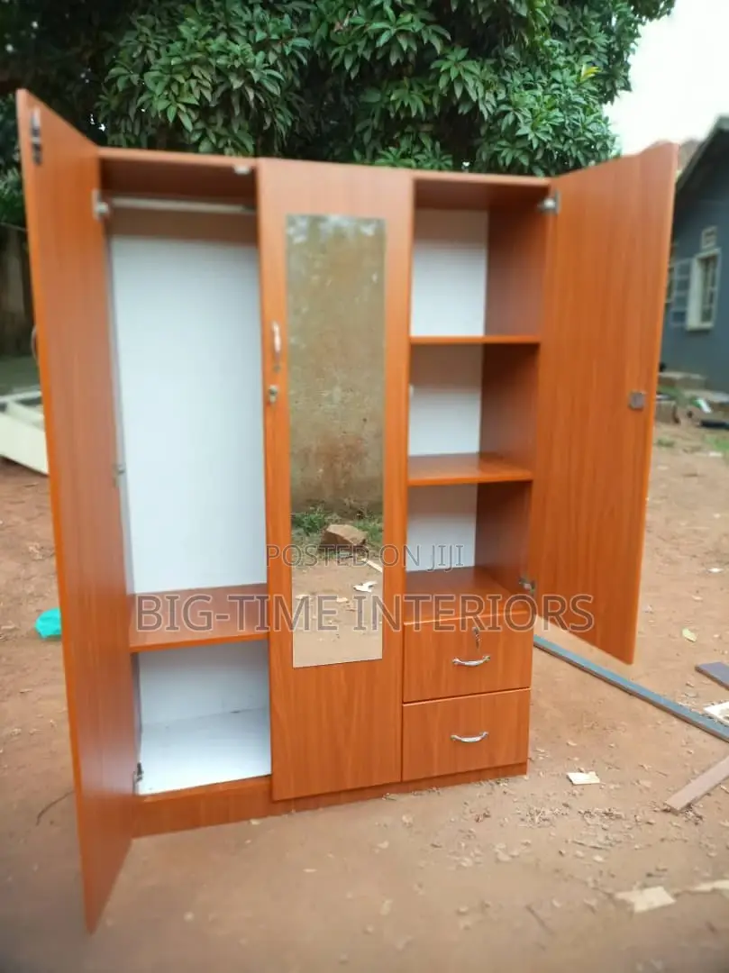 Triple Door Cherry Wardrobe 4*6feet