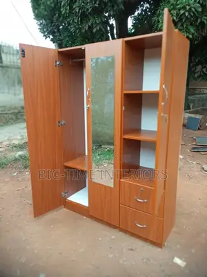 Cherry Triple Door Wardrobe 4*6feet.