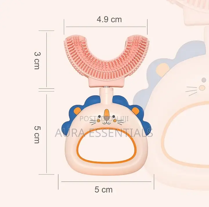 360° Oral Massage U Shaped Kids Toothbrush