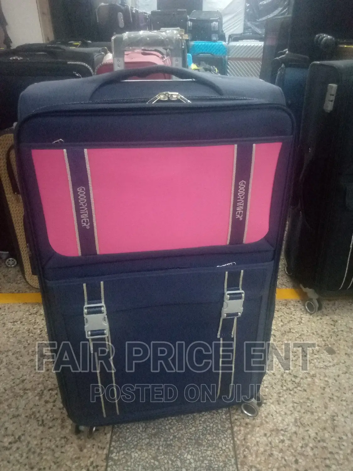 Original Cloth Suitcase.Extra Large.( Orange)
