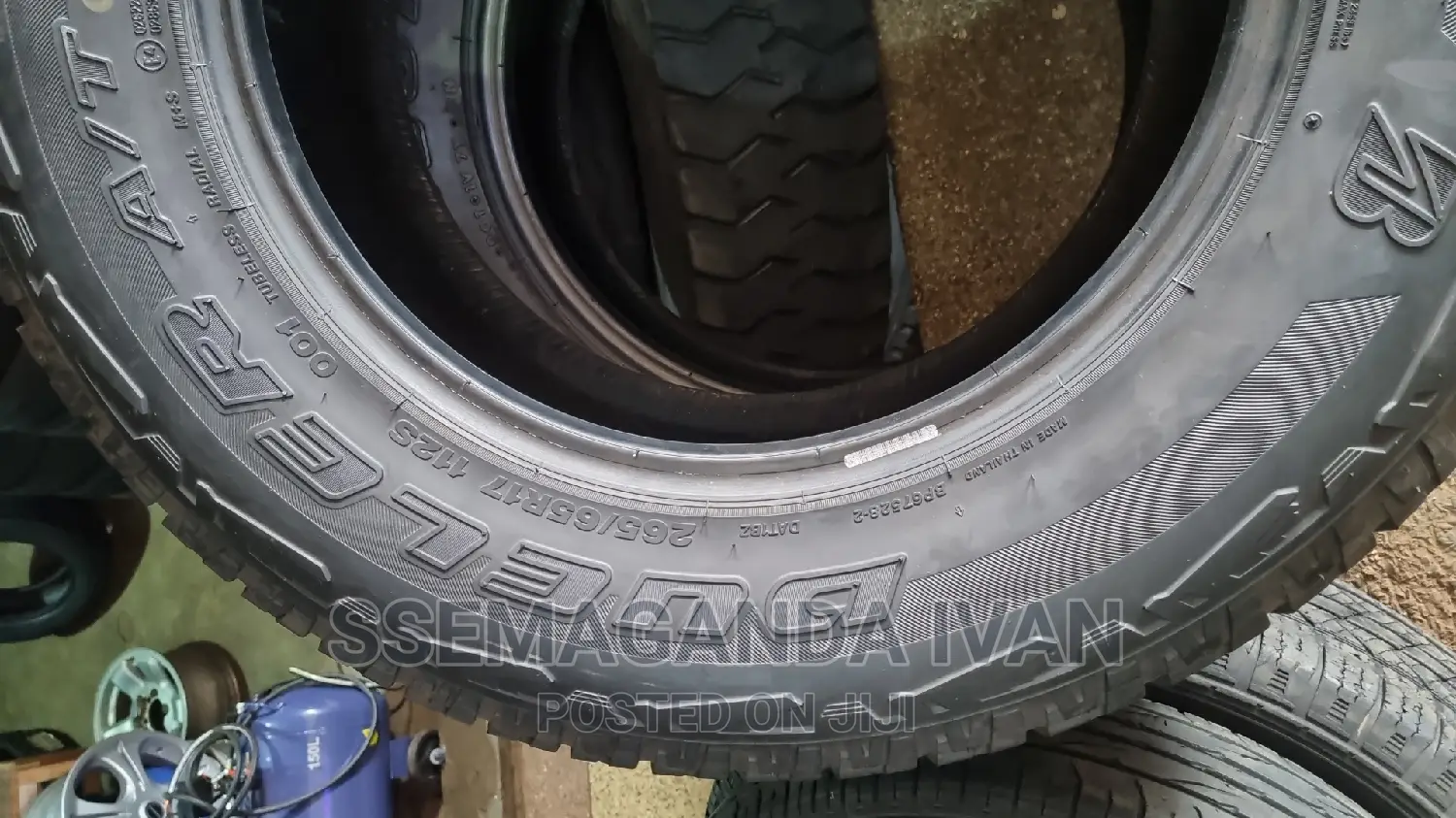 265/65r17 Bridgestone 2nd Hands Tyres