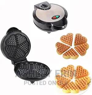 Photo - Heart Shape Waffle Maker