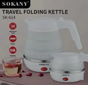 Photo - Sokany Travel Folding Kettle
