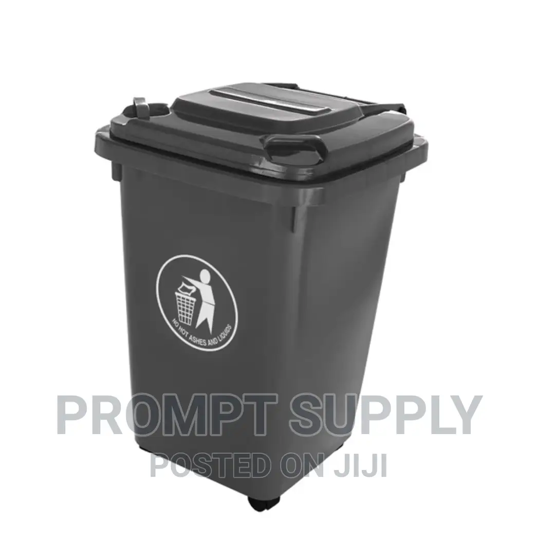 50L Household Wastebin With Wheels