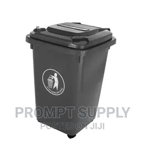 50L Household Wastebin With Wheels
