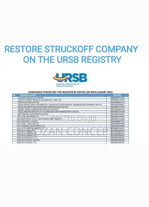 Form1: Restore Struckoff Company on Ursb Register