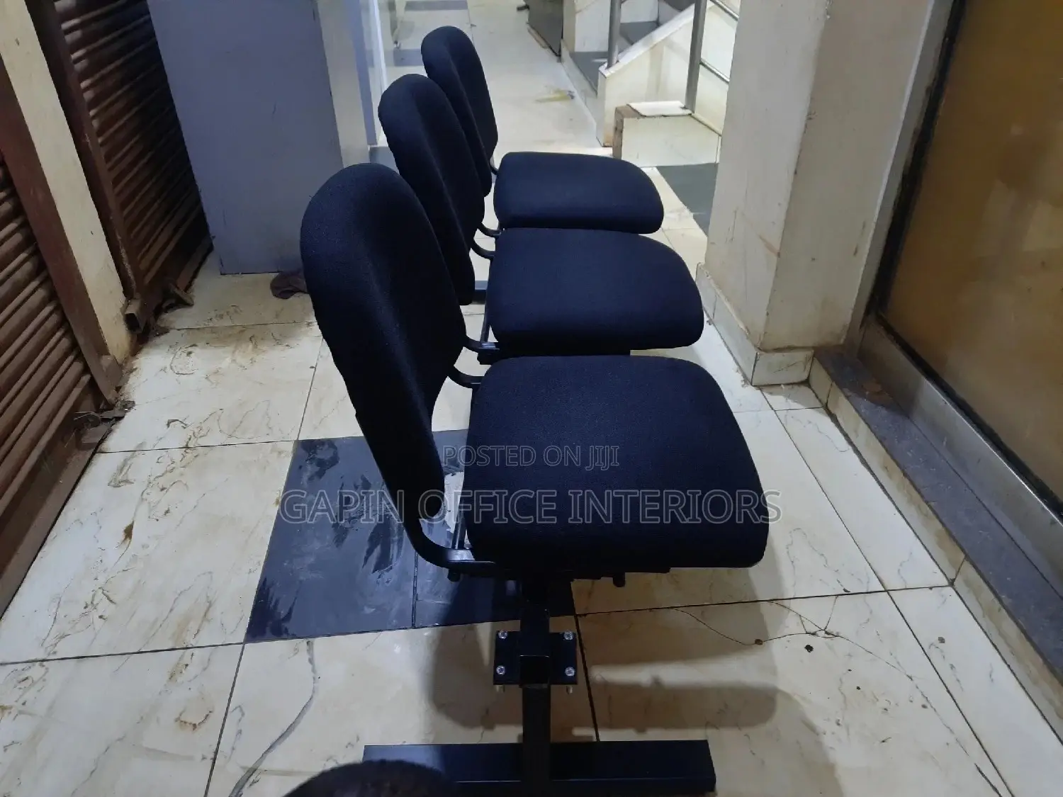 3 Seater Fabric Chair