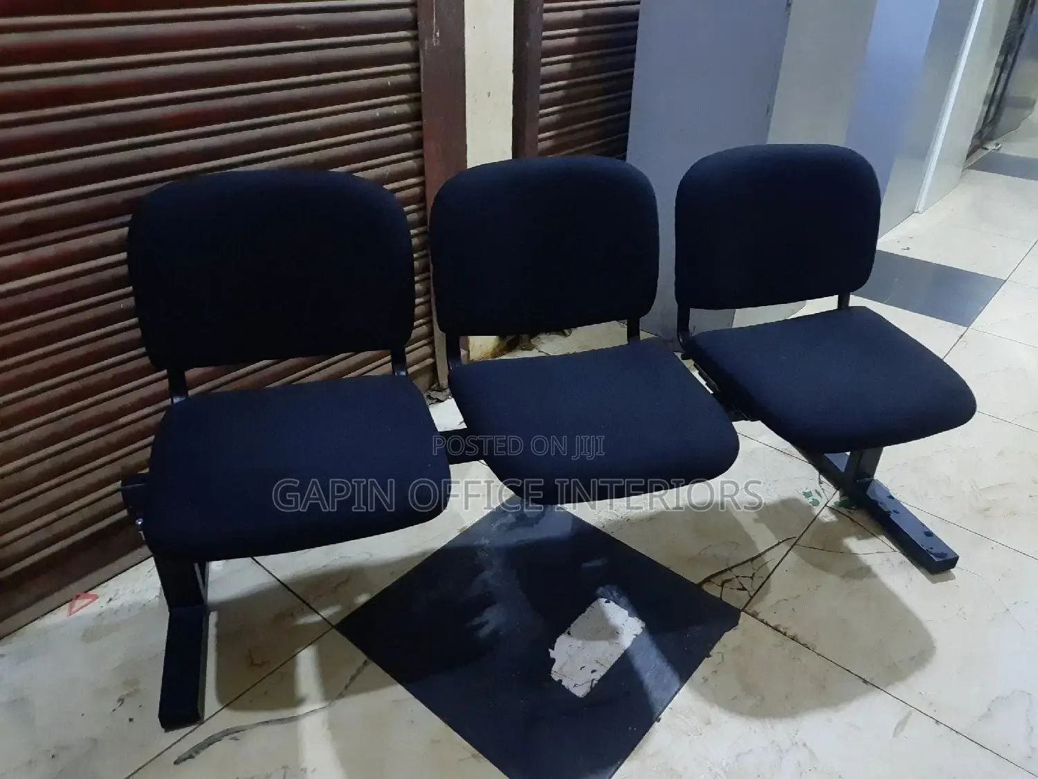 3 Seater Fabric Chair