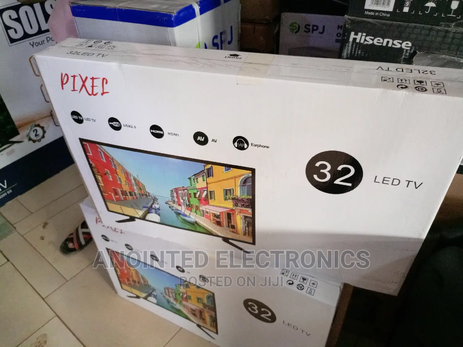 Digital Tv Pixels Flamless