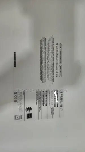 New Laptop Apple MacBook Air 2023 M2 8GB Apple M2 SSD 256GB