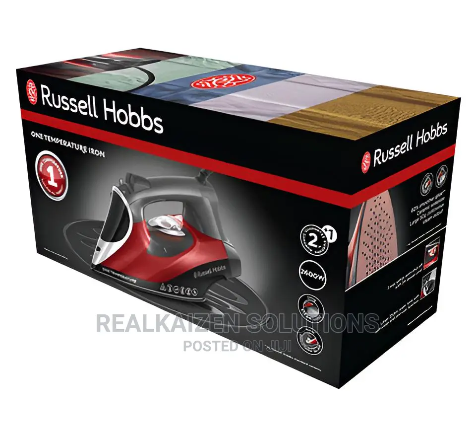 UK Russell Hobbs One Temperature Steam Iron 2600W