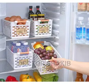 Plastic Kitchen Refrigerator Basket