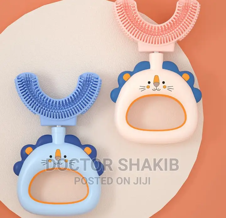 Silicone U-Shaped Kid's Toothbrush