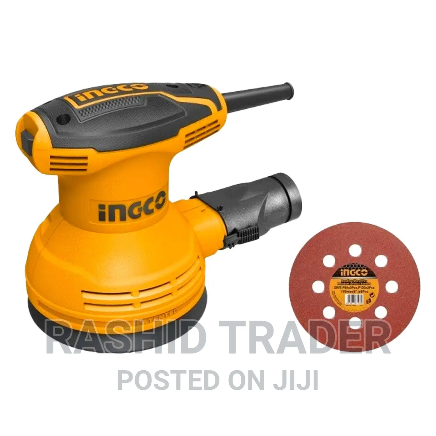 Ingco Rotary Sander 320w/125 Mm of Sanding Pad