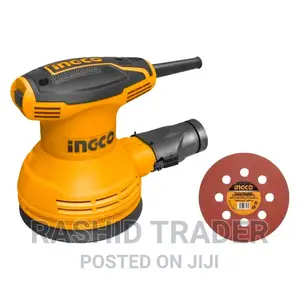Ingco Rotary Sander 320w/125 Mm of Sanding Pad