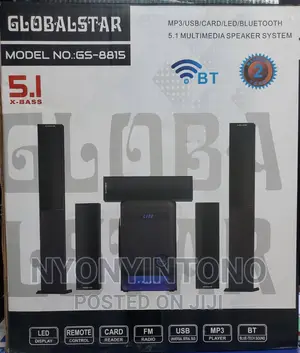 Globalstar 5.1 Multi Media Speaker With 2 Years Warranty