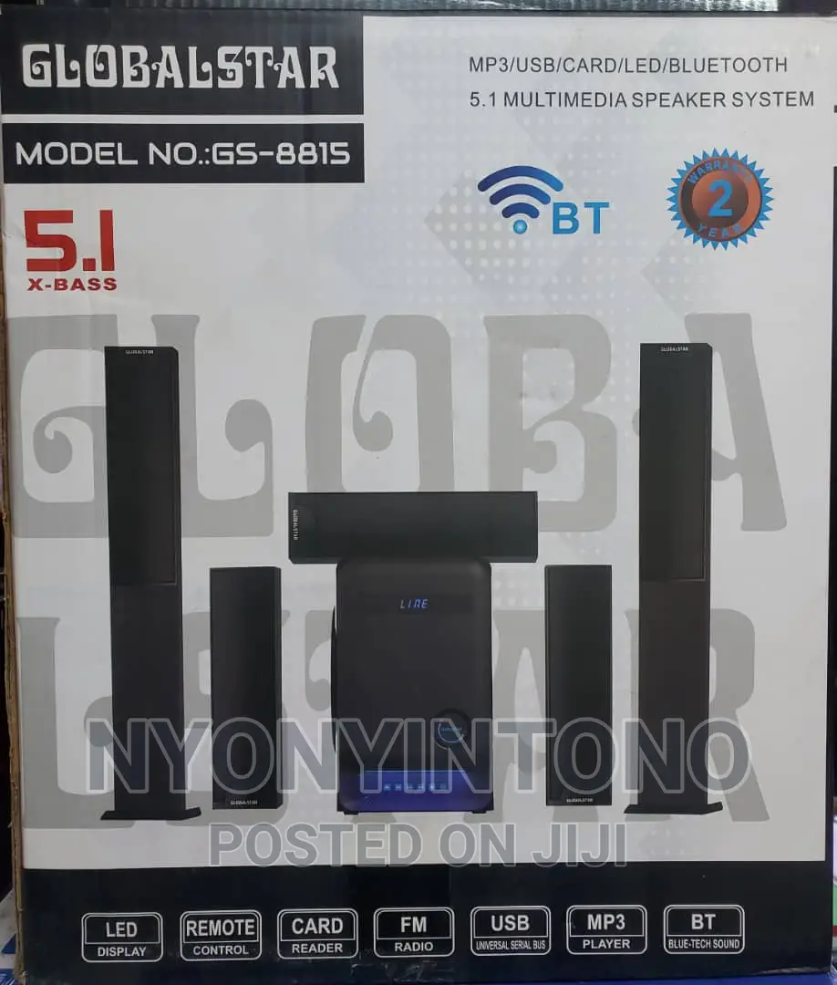 Globalstar 5.1 Multi Media Speaker With 2 Years Warranty