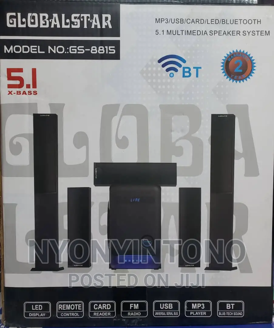 Globalstar 5.1 Multi Media Speaker With 2 Years Warranty