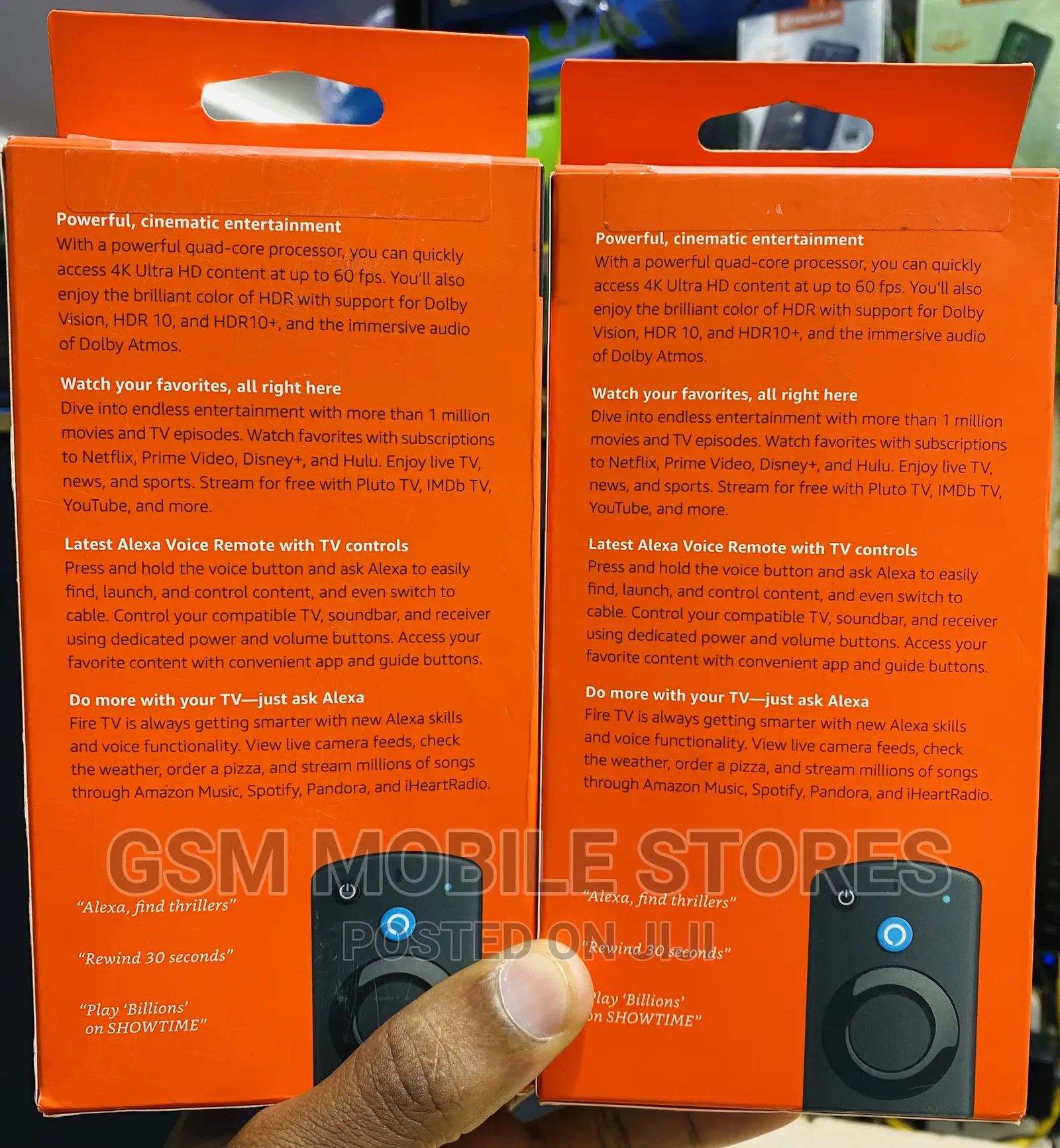 Amazon Fire TV Stick Brilliant 4kstreaming Quality Wifi 6