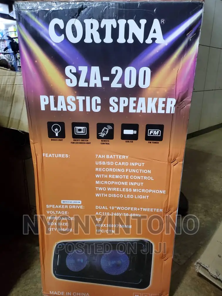 10 Cortina Rechargeable High Quality Speaker