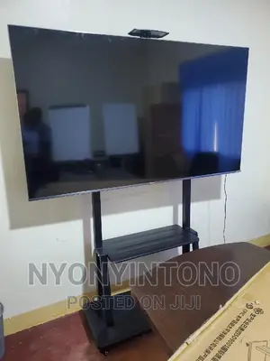 Photo - Metallic Conference Plasma Stand for TVS From 65" to 100"