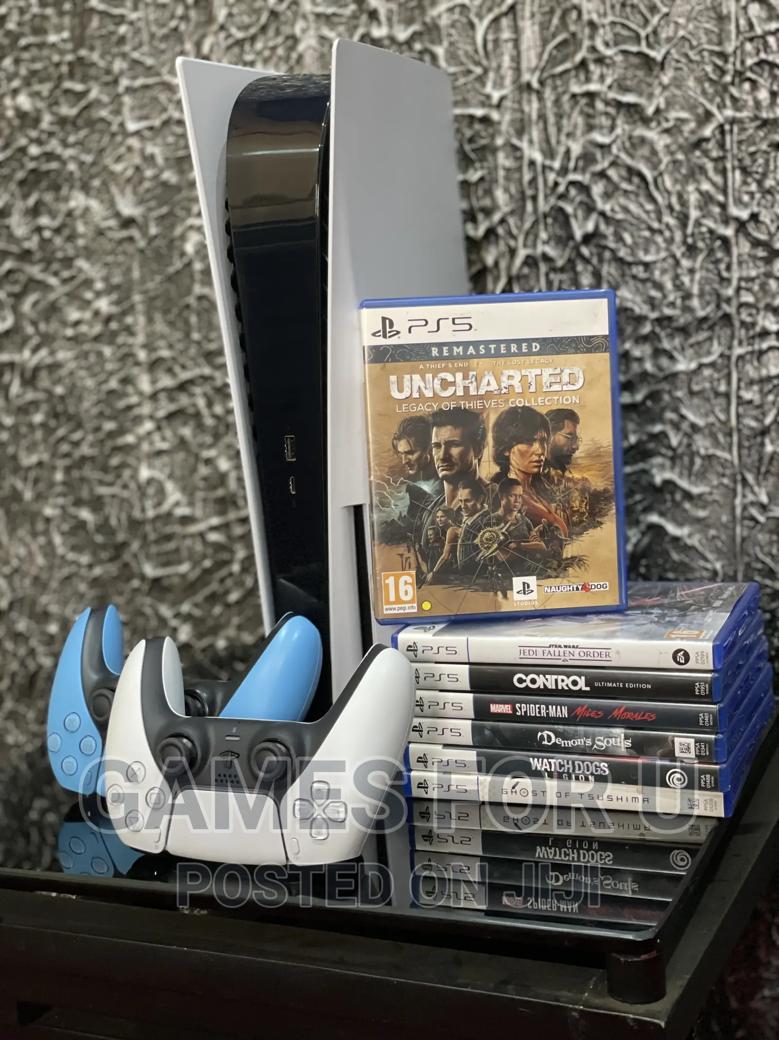 Ps5 Console Cd Version With Games Uk Used
