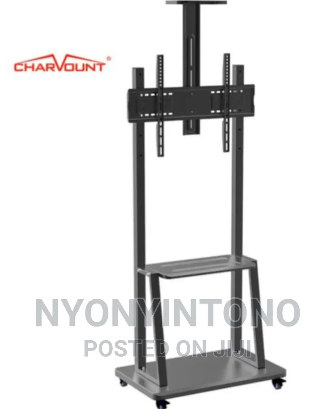 Very Strong Metallic Conference Plasma Stand Holds Upto 65"