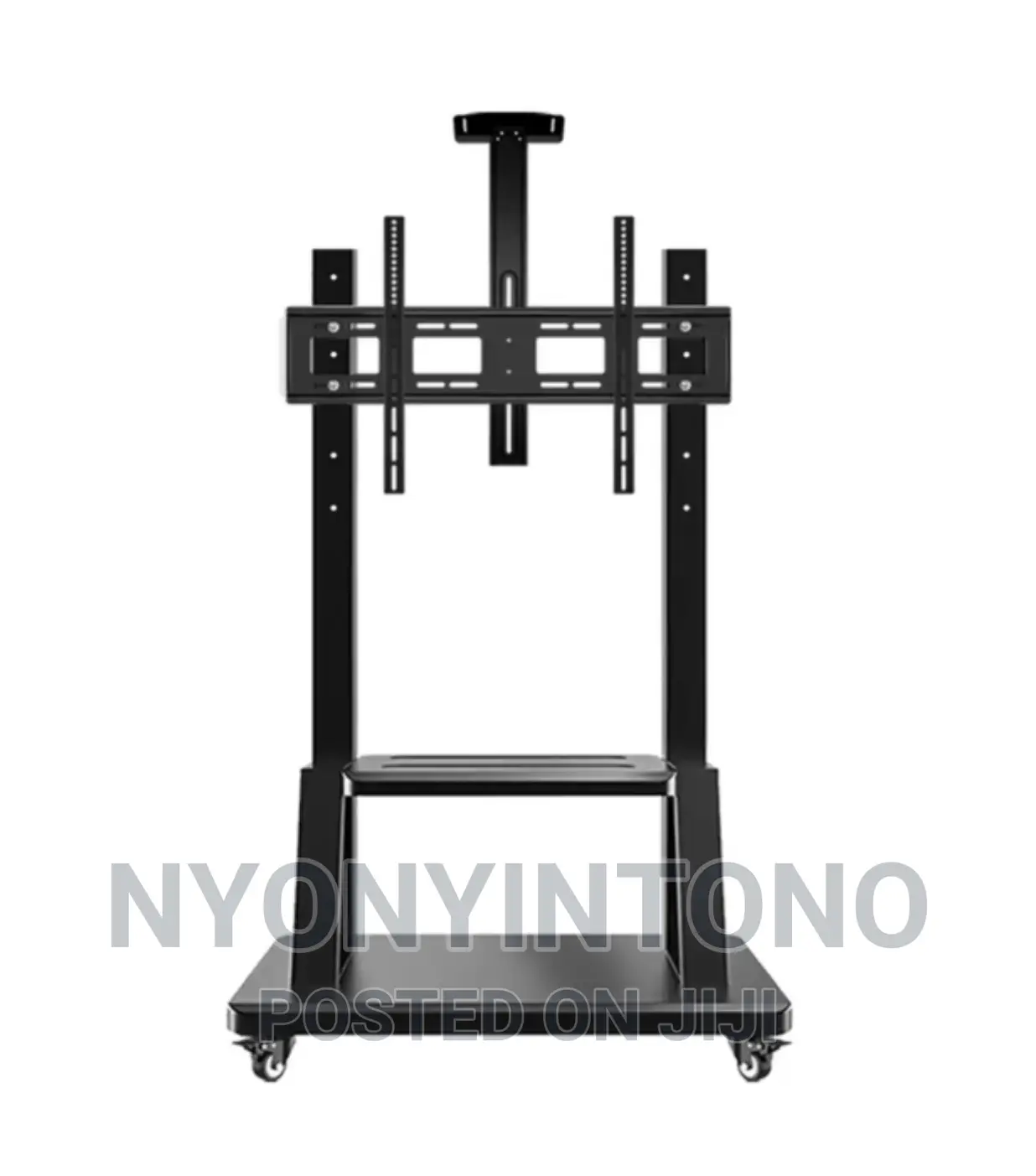 Metallic Conference Stand With Wheels Firmly Hold Upto 100"