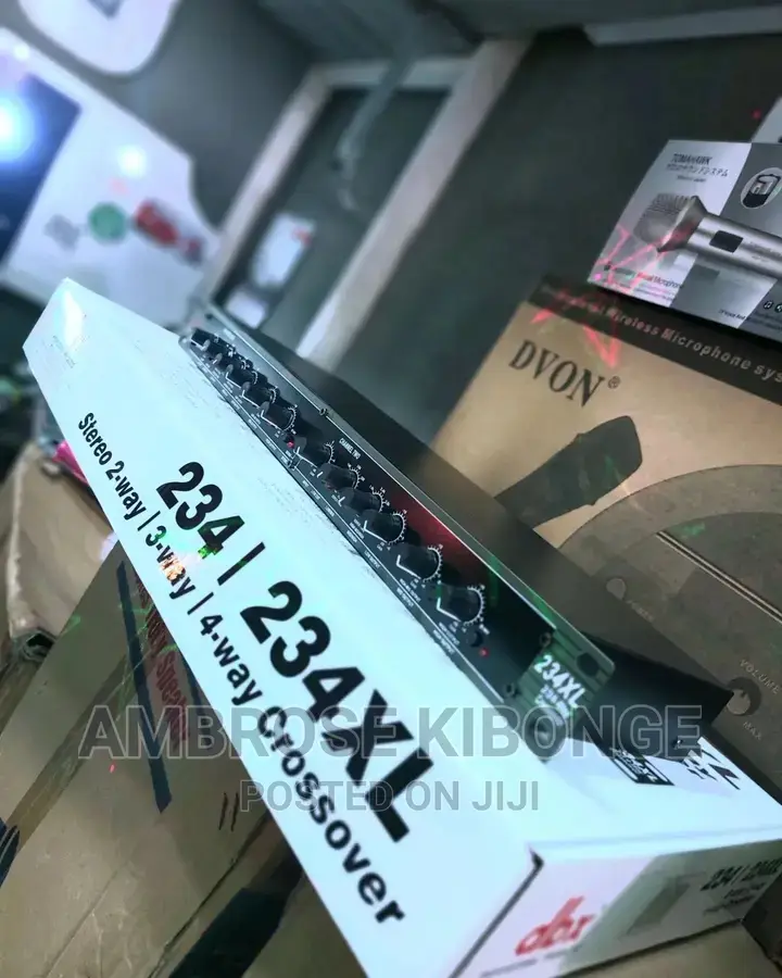 DBX Professional 234/234xl Equalizer Stereo 234way Crossover
