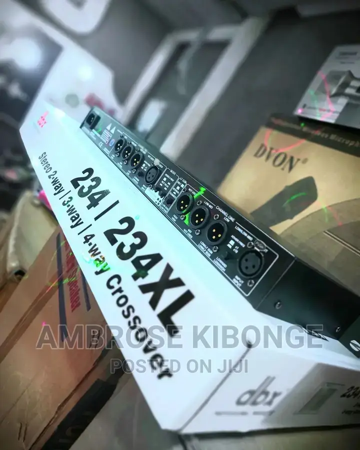 DBX Professional 234/234xl Equalizer Stereo 234way Crossover