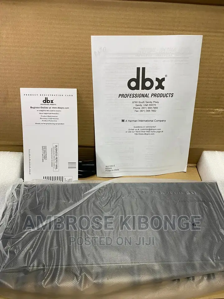 DBX Professional 234/234xl Equalizer Stereo 234way Crossover