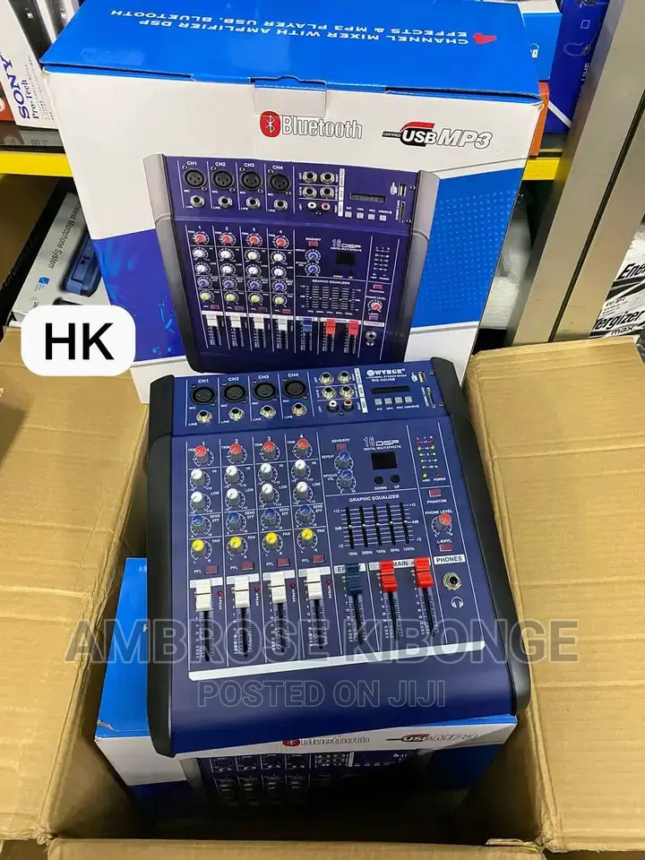 Original SY Audio USB/SD Bluetooth Support 4channel Ampmixer