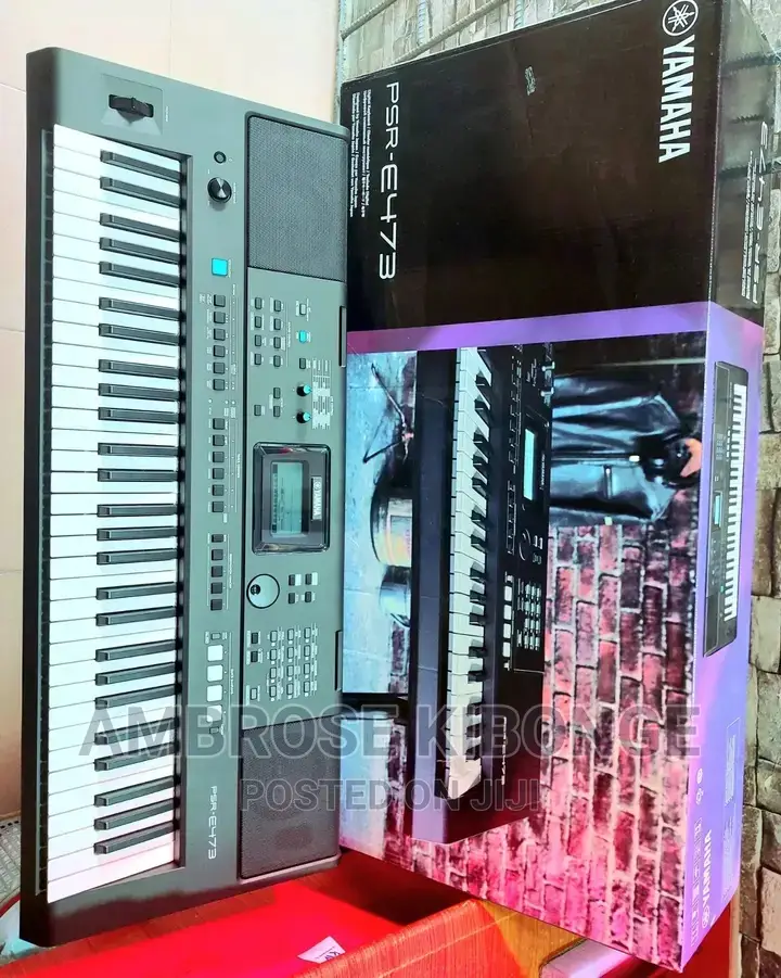 Original Version YAMAHA PSR E473 Electronic Keyboard Piano.