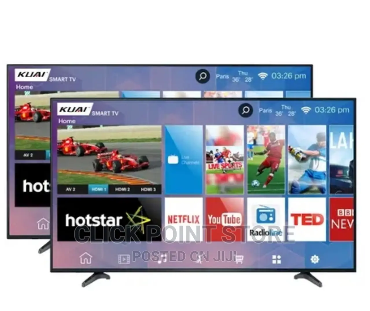 Skyworth 43" Smart Tv/ 43 Inch Sky Worth/ 43" Tv/ Smart 43"