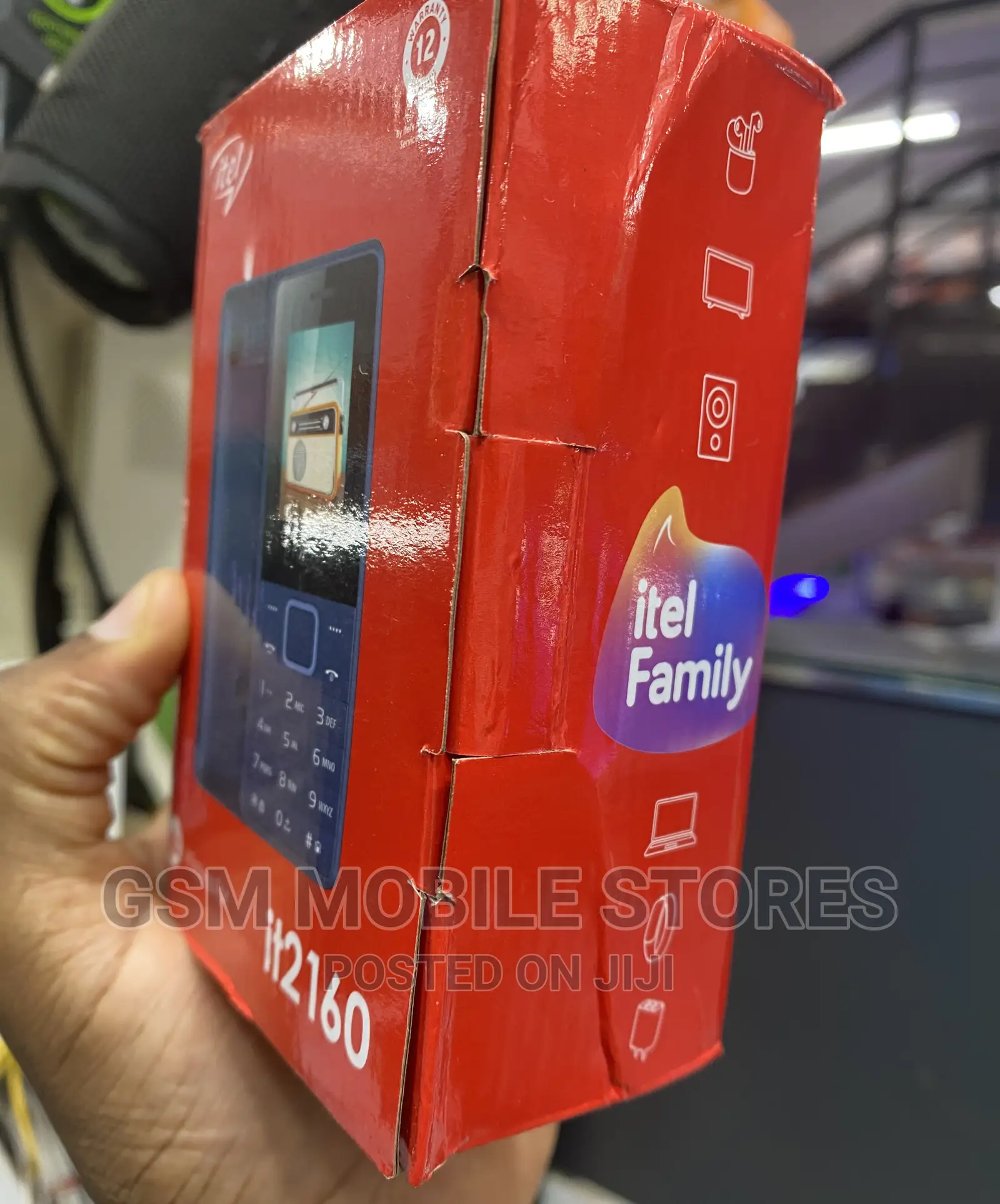 New Itel it2160 Black