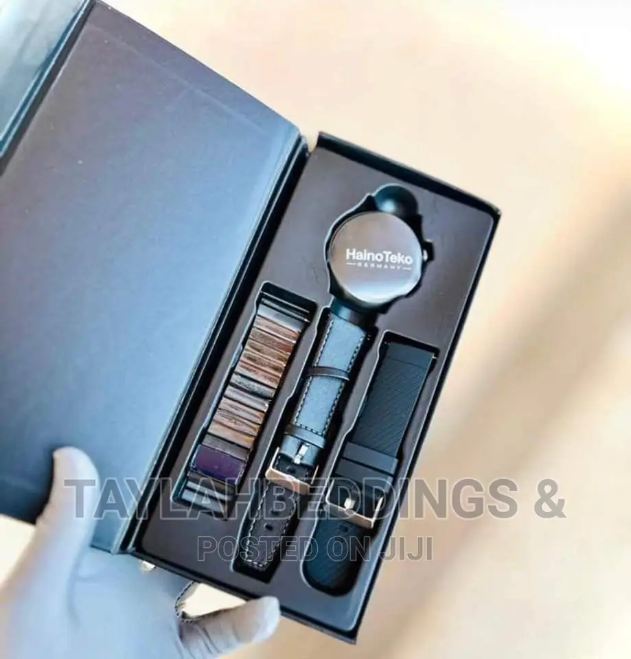 Haino Teko G12 Max Smart Watch With HD Smart Display Black