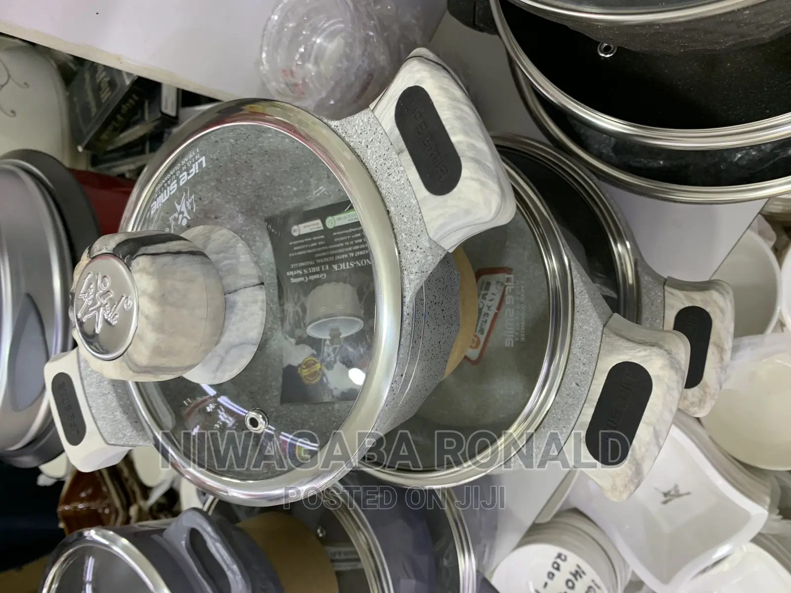 3pc Lifesmile Cookware Dishes
