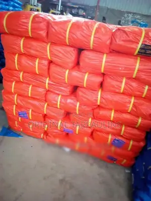 Heavy Orange Tarpulins