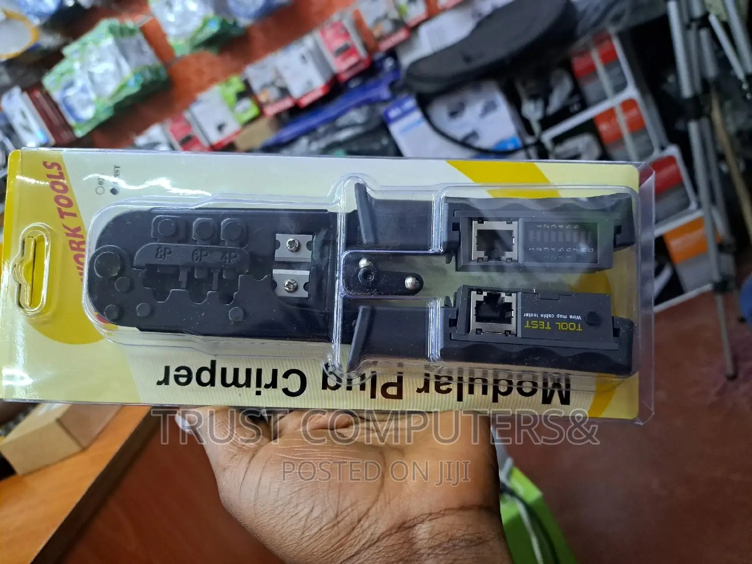 Crimping Tool Original With 2 Lan Port Rj11, Rj12,Rj45