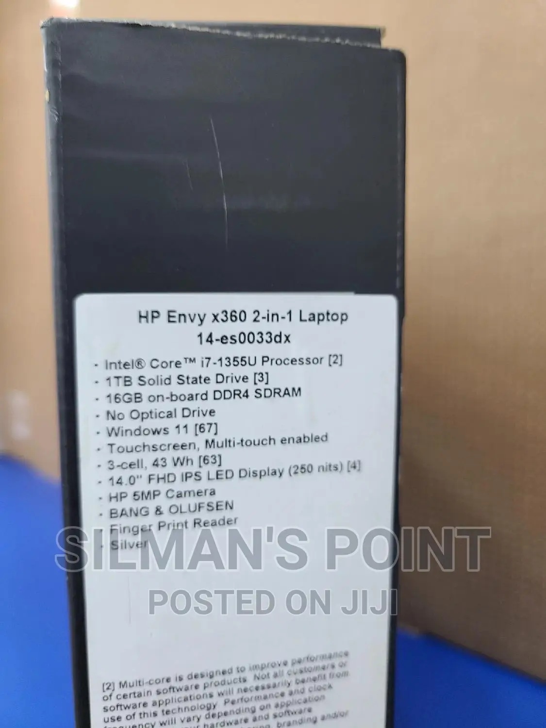 New Laptop HP Envy X360 15-Cp0013nr 16GB Intel Core I7 SSD 1T