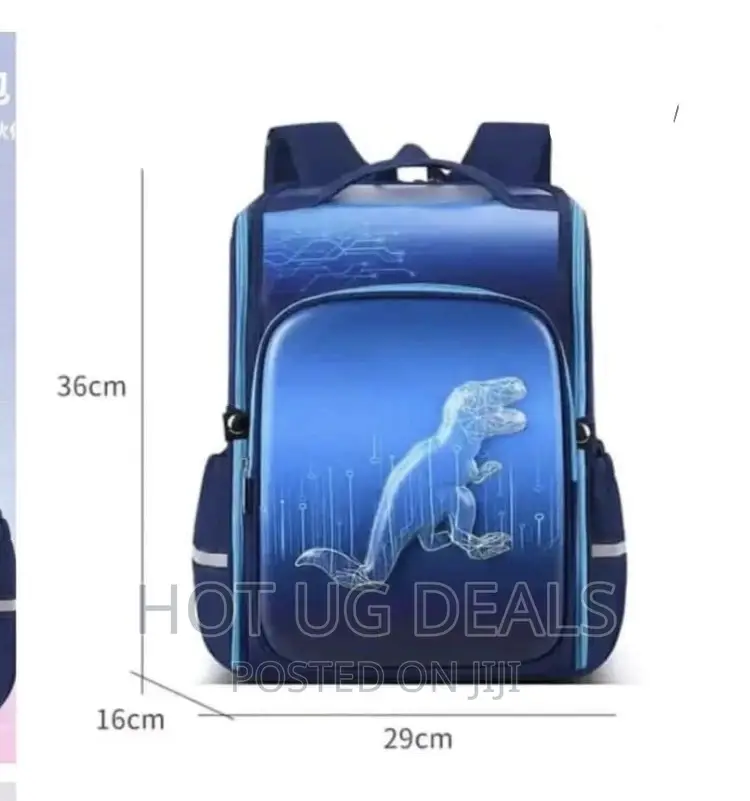 TOP BEAR SCHOOL BAG Even Suitable for Black Books- Multi